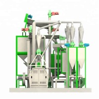 china commerical small corn maize meal flour milling process machine plant